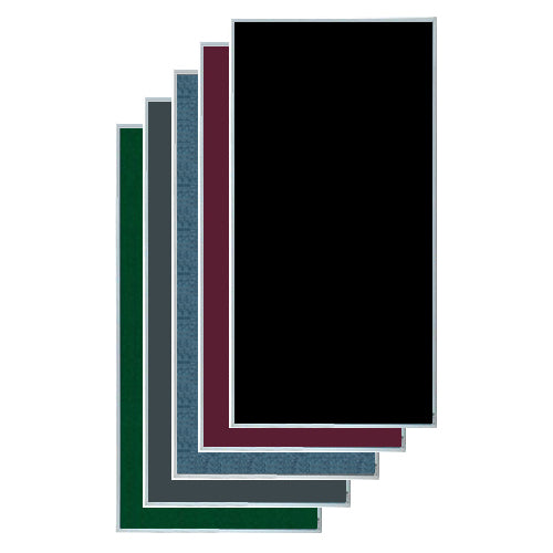 METAL FRAME 24x36 VINYL BULLETIN BOARD (SHOWN IN PORTRAIT ORIENTATION)