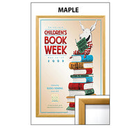 WOOD CLIP FRAME (SHOWN in MAPLE)