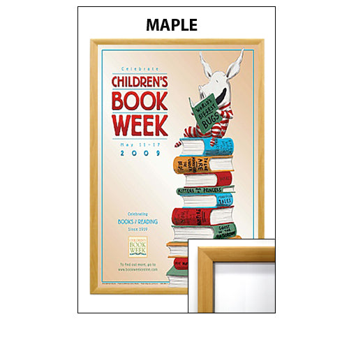 WOOD CLIP FRAME (SHOWN in MAPLE)