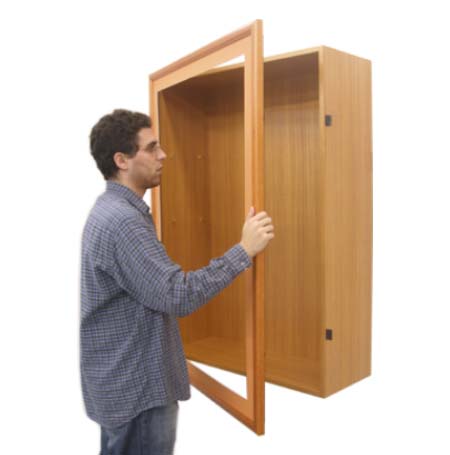 SwingFrame Large Wood Framed Shadow Box 6" Deep in 25+ Sizes