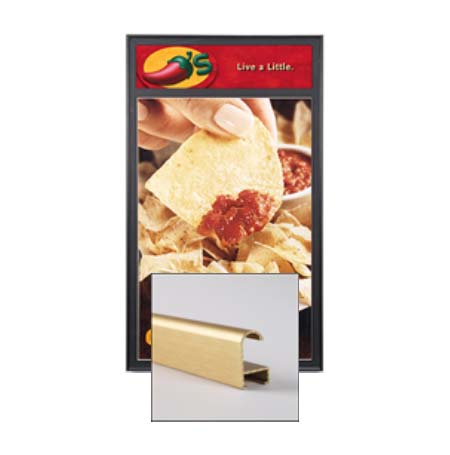 Classic Poster Display SwingFrames with Message Header