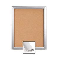Extra Large 36 x 48 Super Wide-Face Enclosed Bulletin Cork Board SwingFrames