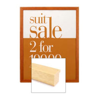 Wood 361 Poster Display SwingFrames 30+ Sizes