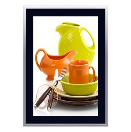 SwingSnaps Designer Poster Snap Frames | 3" Wide Matboard