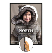 SwingSnap Front Loading Poster Snap Frames | .60 Mini Frame Profile | 35+ Snap Frame Sizes and Custom