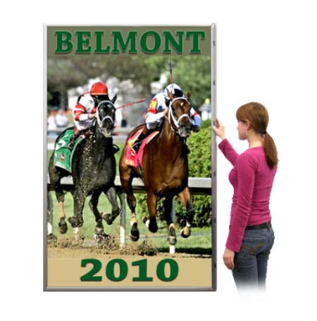 40x60 Large Frame Snap Open Front Loading Poster Snap Frames (1 1/4" Profile for MOUNTED GRAPHICS)